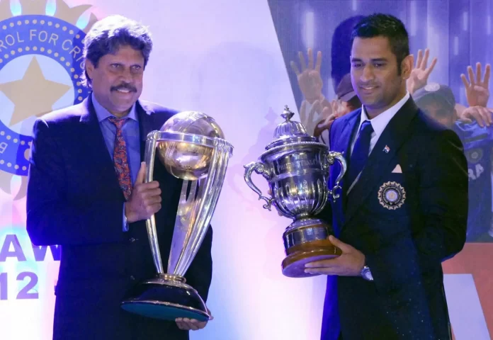 MS Dhoni & Kapil Dev