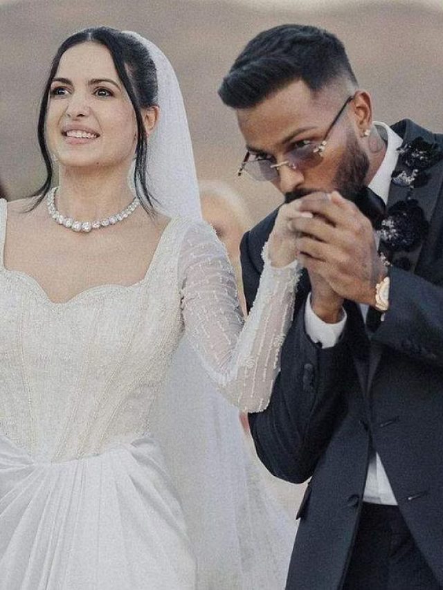 Hardik Pandya and Natasa Stankovic dance in Christian wedding