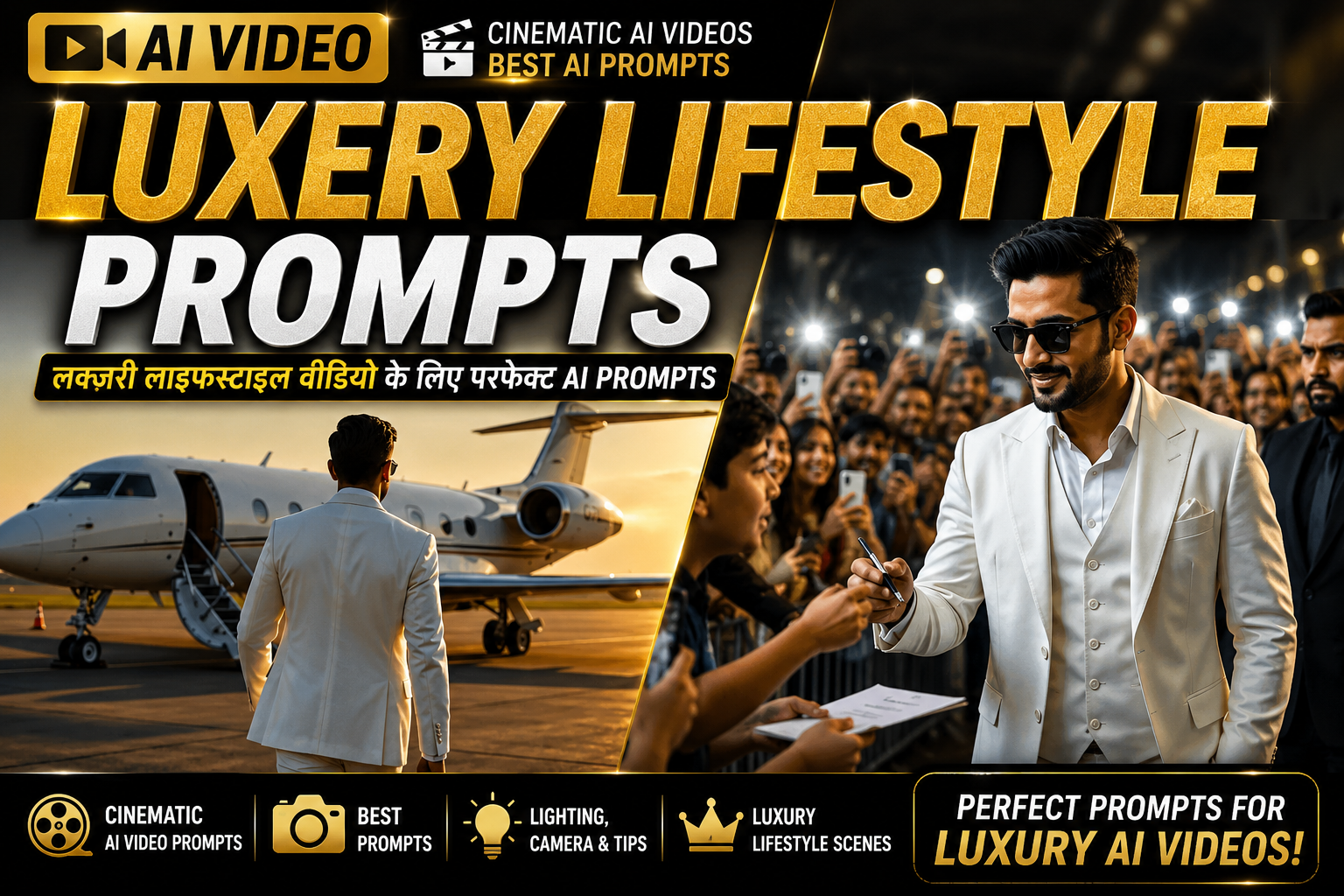 Luxury Lifestyle AI Video Prompts