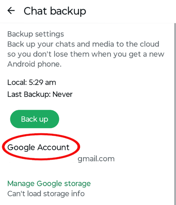 How to restore WhatsApp chat