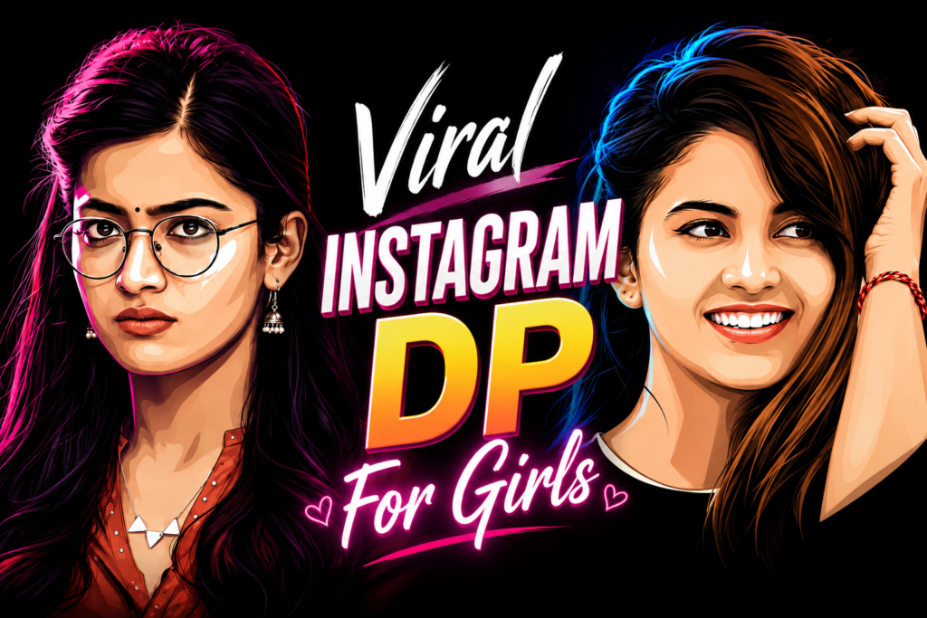Viral Instagram DP For Girls