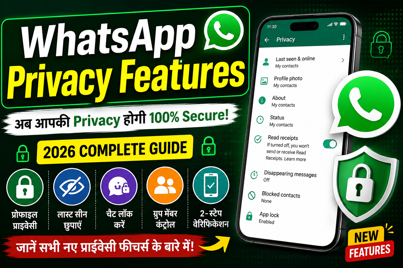 WhatsApp Privacy Features